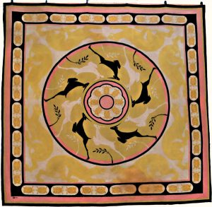 Tapis d’Ernest Boiceau, tissé au point de Cornely